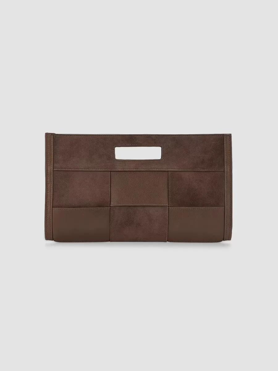 Remy Suede Clutch by GiGi New York