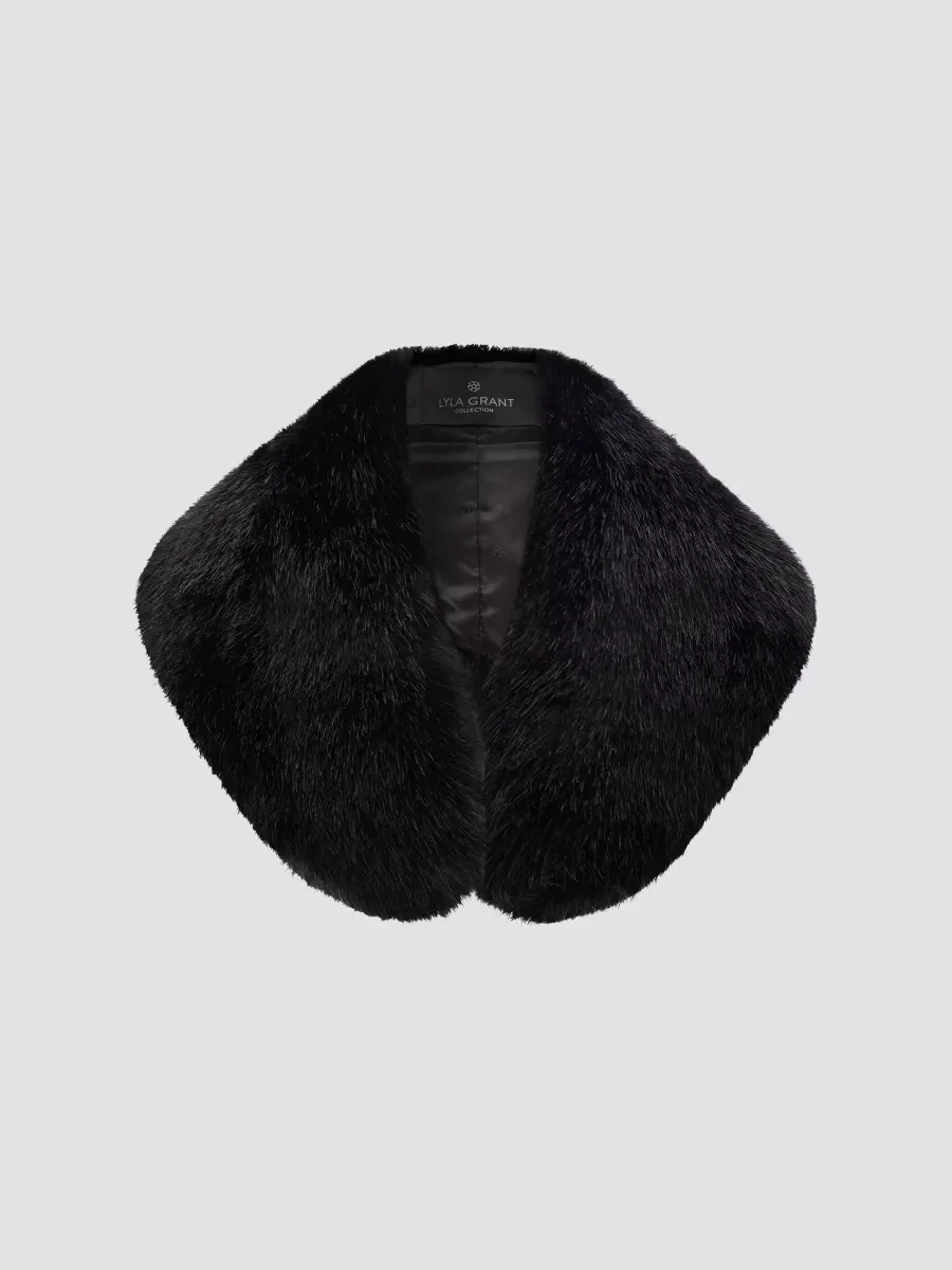 Faux Fur Fox Stole