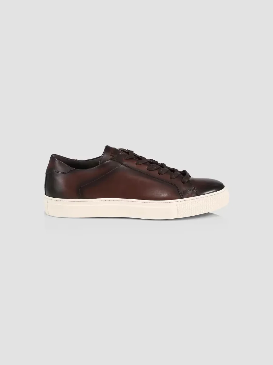 Castle Leather Low-Top Sneakers