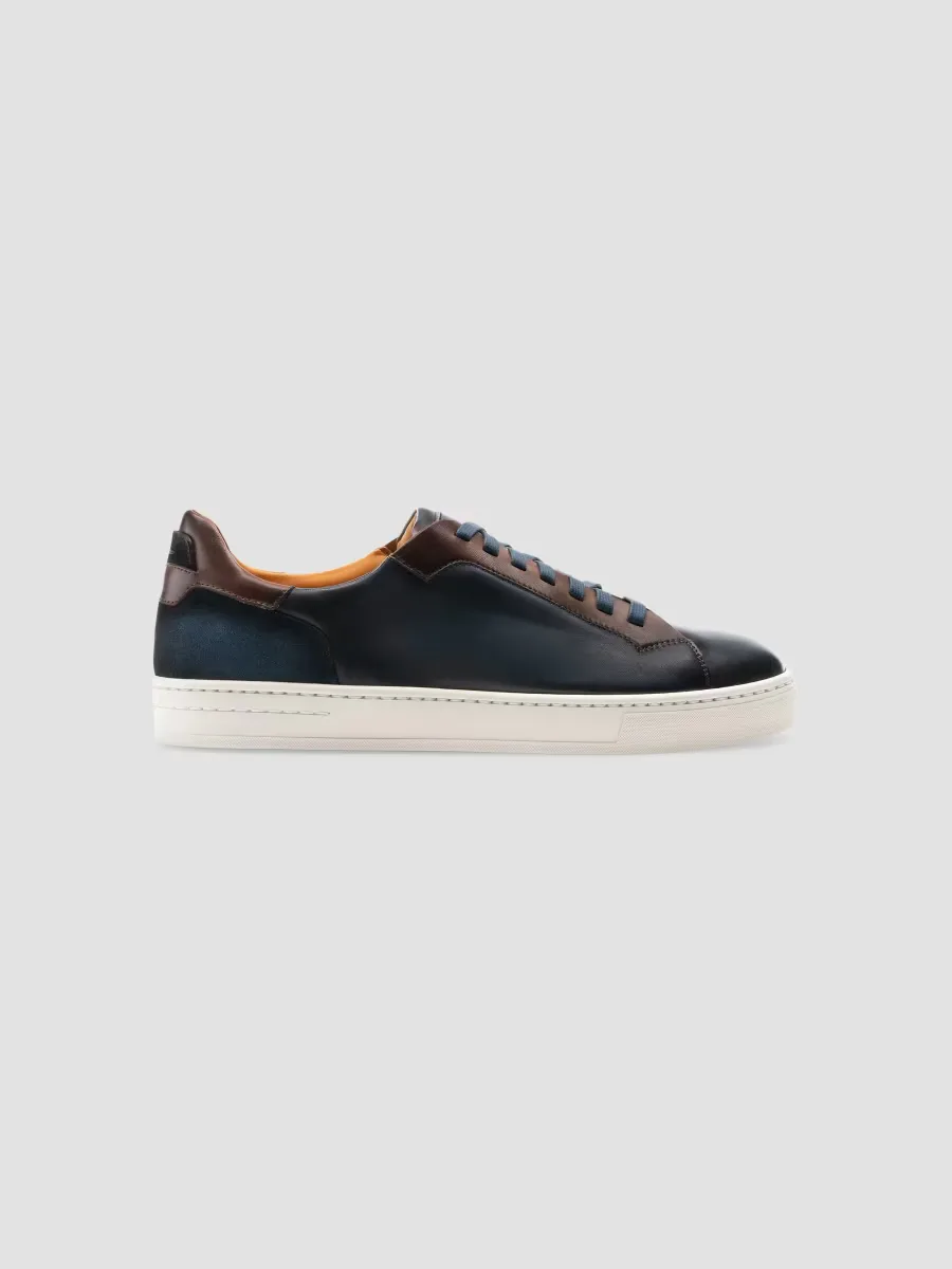 Amadeo Leather Low-Top Sneakers