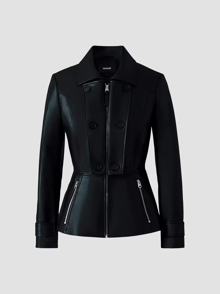 Barbara Leather Jacket by Mackage