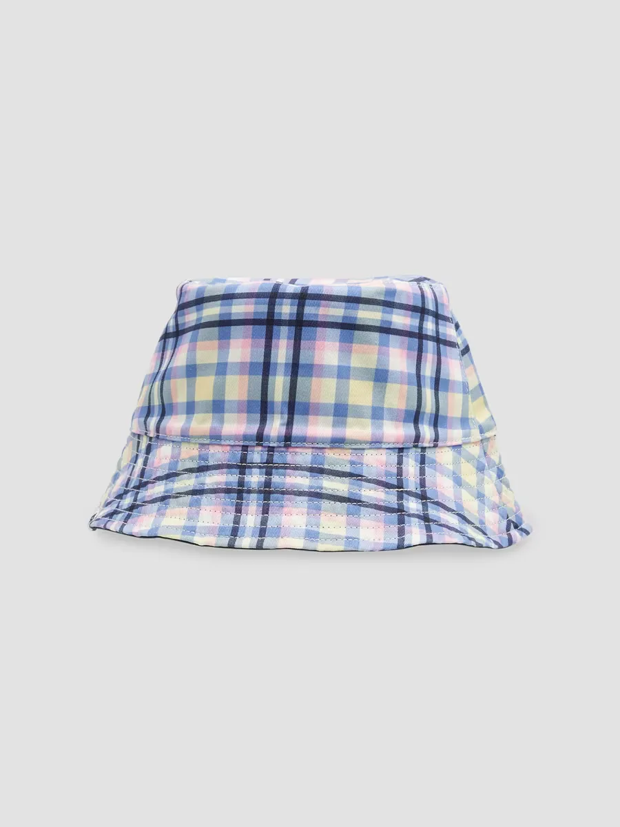Garden Plaid Reversible Bucket Hat by kate spade