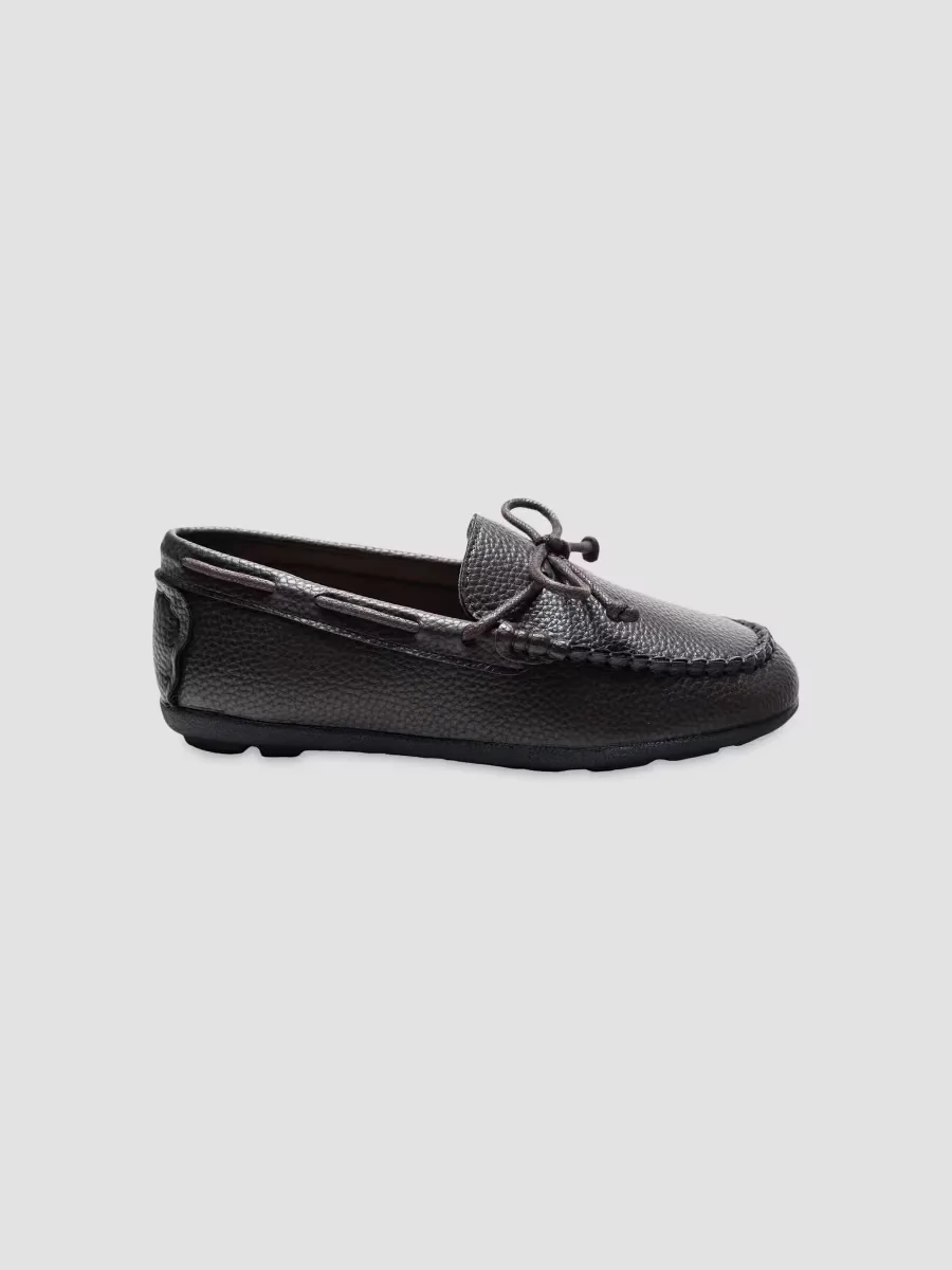 Leather Moccasin Loafers by Moustache