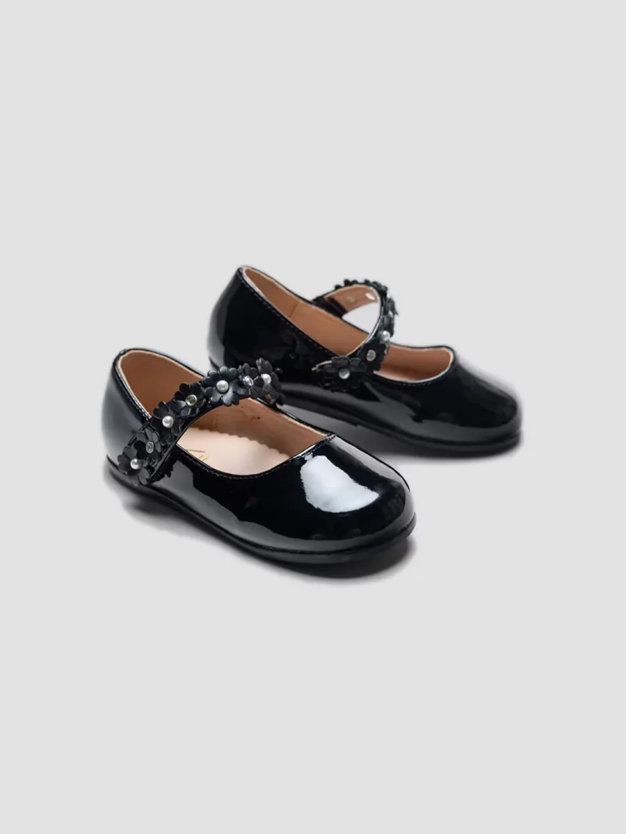Amelia Floral Band Flats by Tulleen