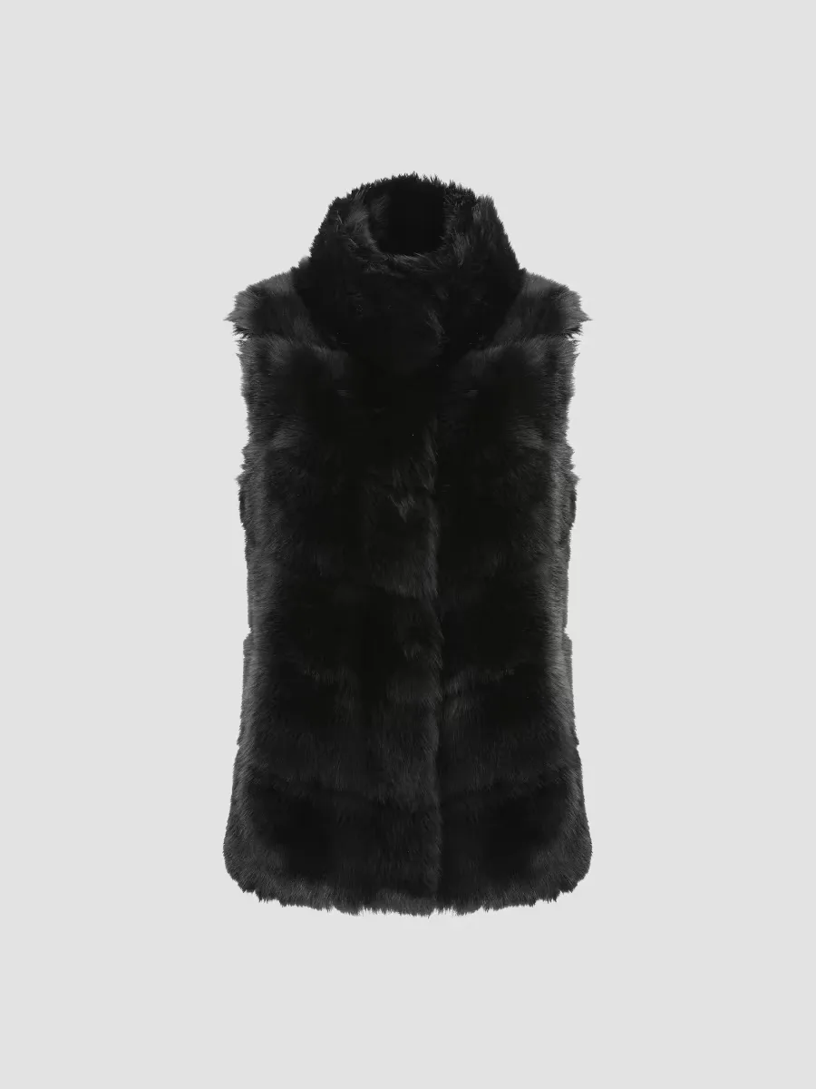 Reversible Merinillo Shearling Lamb Vest by Gorski