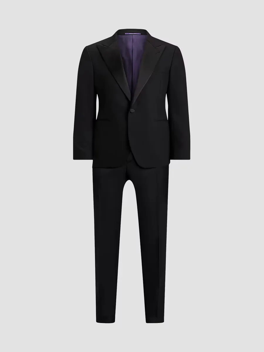 Purple Label Slim-Fit Gregory Barathea Wool Tuxedo