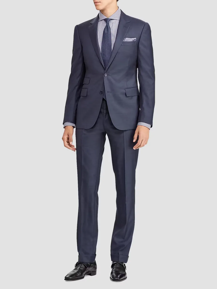 Purple Label Gregory Wool Sharkskin Suit