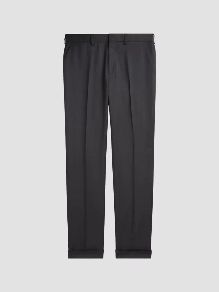 Purple Label Greg Flat-Front Wool Pants by Ralph Lauren