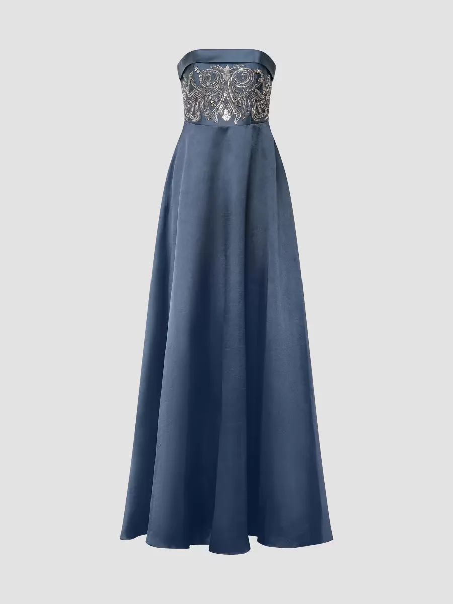 Paloma Mikado A-Line Gown