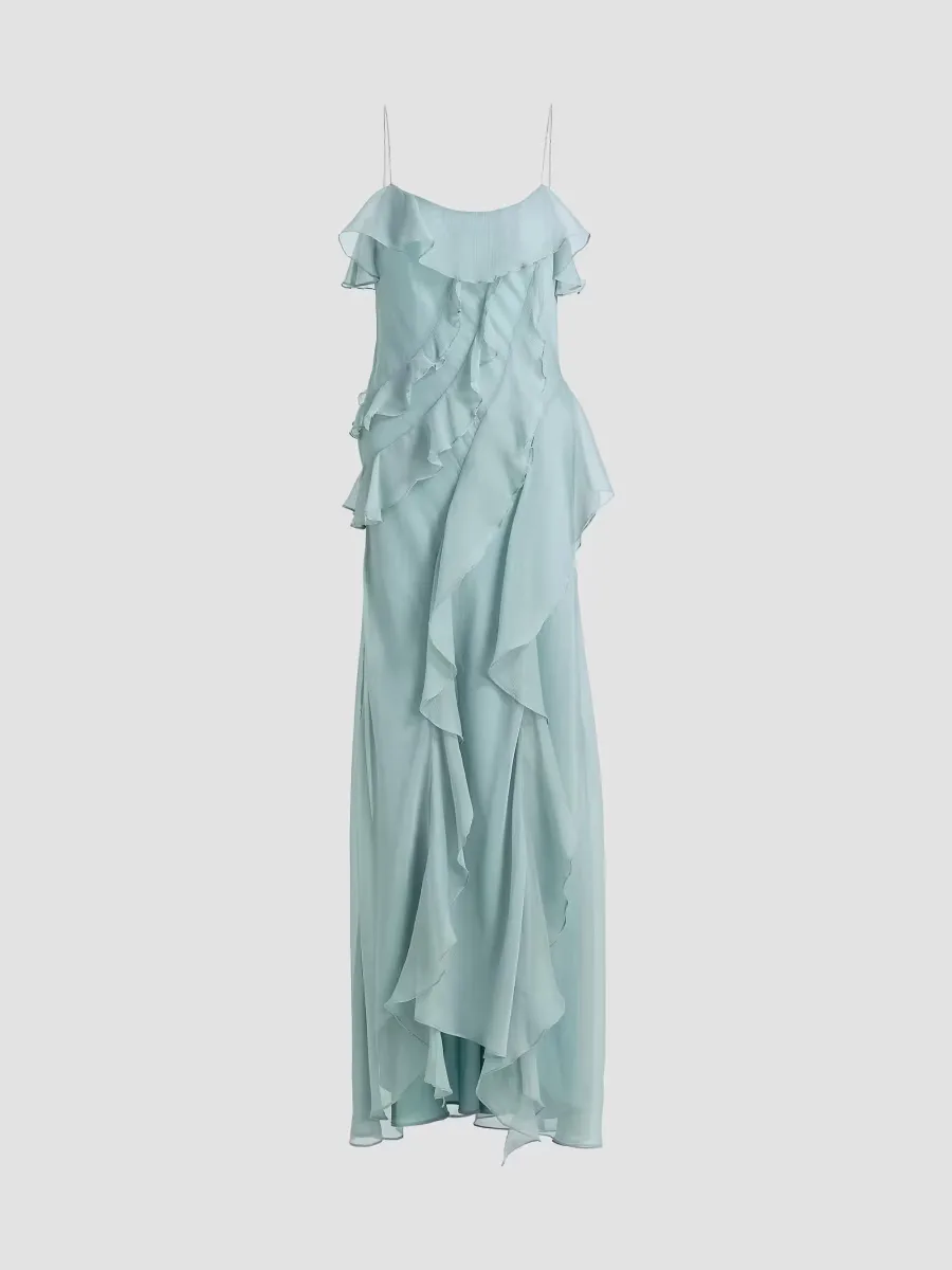 Ruthie Cascade Maxi Dress by Amur