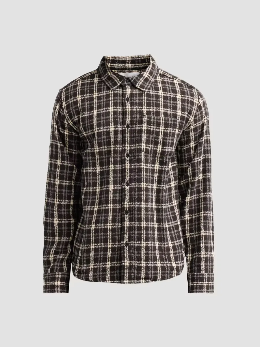 Spacerock Plaid Button-Front Shirt by Corridor