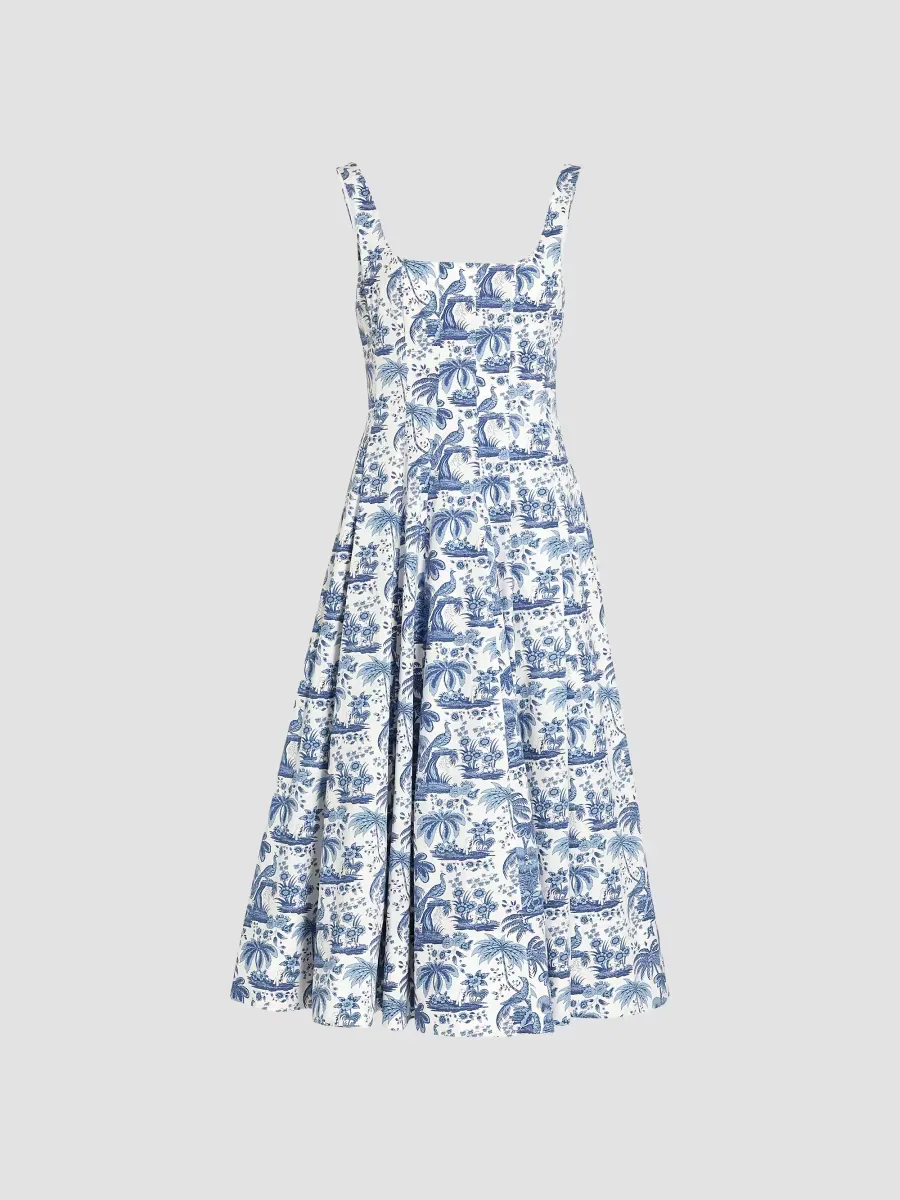 Wells A-Line Dress by STAUD
