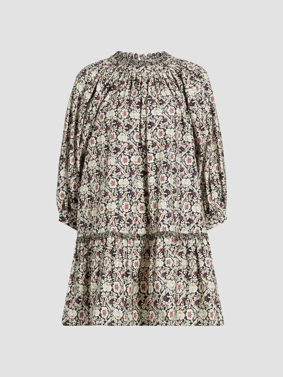 Angelica Cotton Printed Minidress by Rhode