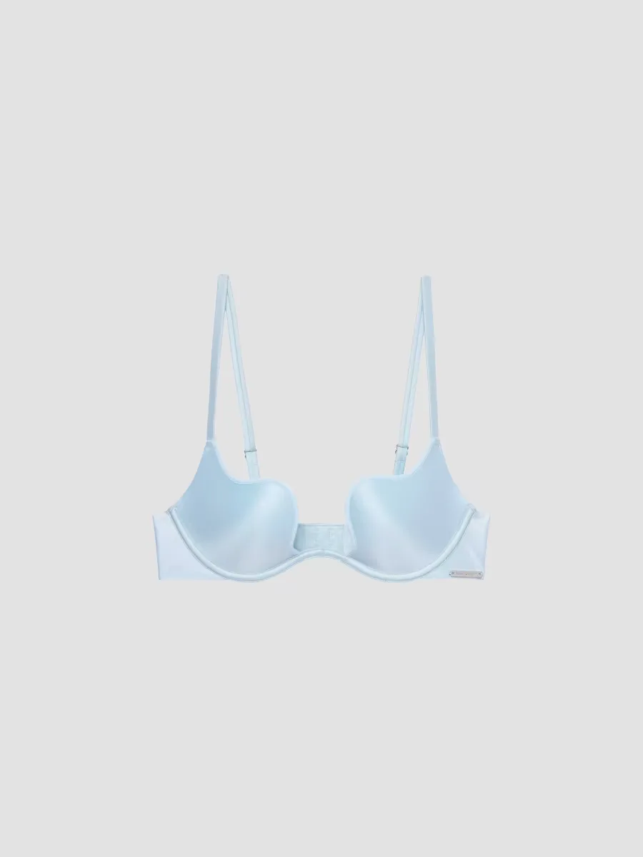 Le Stretch Gloss Scalloped T-Shirt Bra by Fleur Du Mal