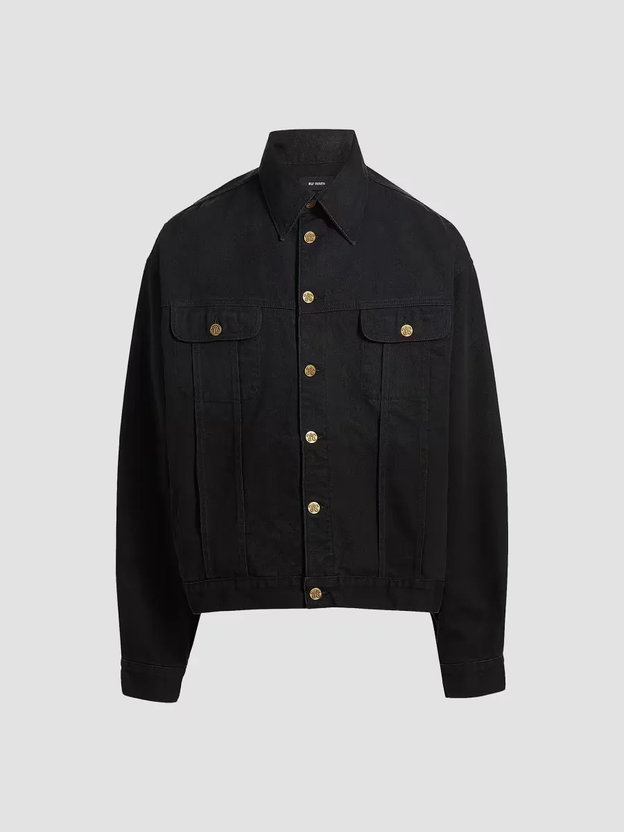 Chachi Denim Trucker Jacket by Willy Chavarria