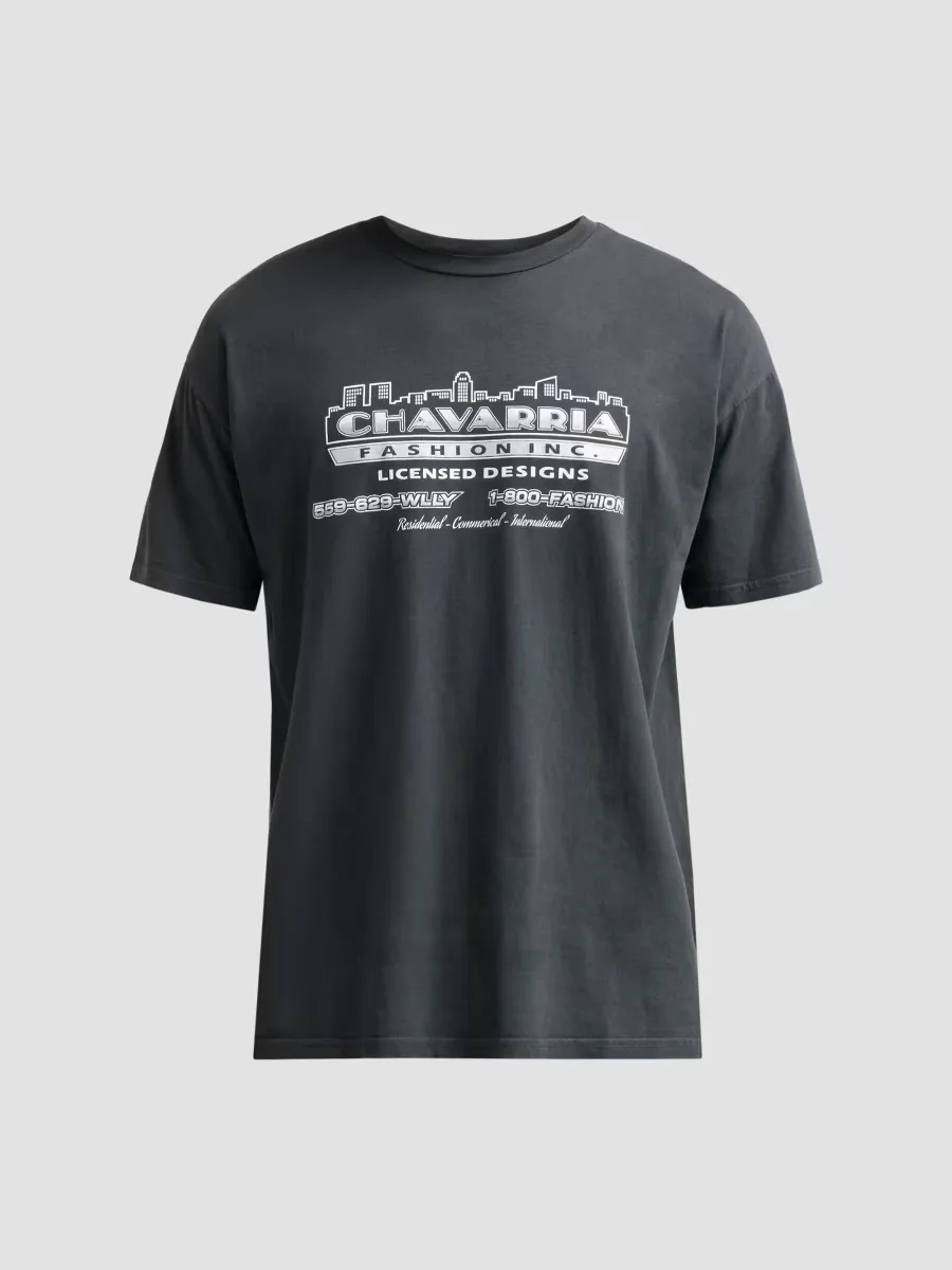 Chavarria Licensed Designs Crewneck T-Shirt by Willy Chavarria