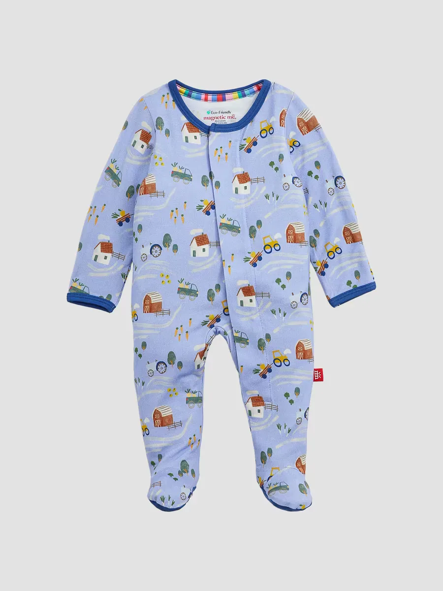 Farm to Cradle Footie by Magnetic Me