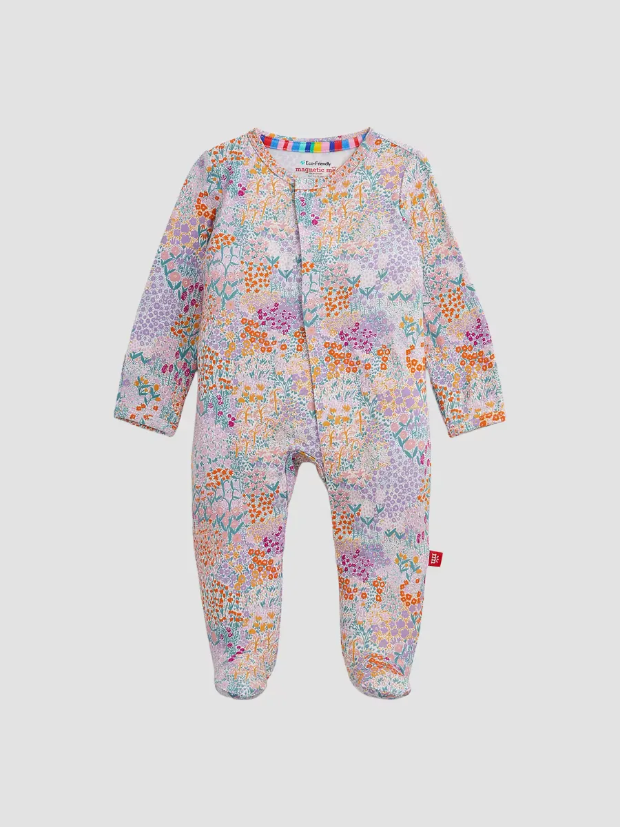 Arabella Floral Footie by Magnetic Me