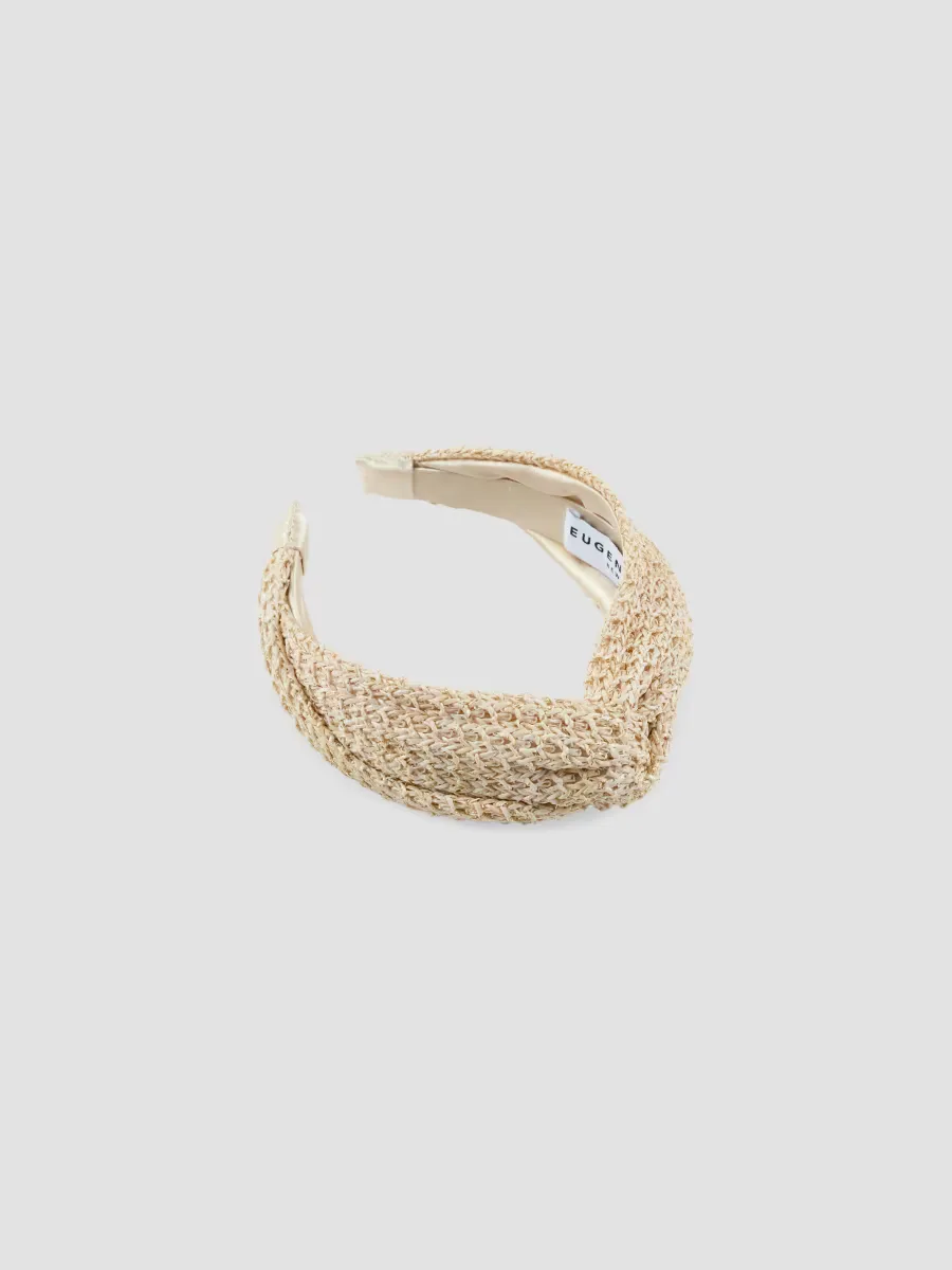 Timeless Trish Straw Headband by Eugenia Kim