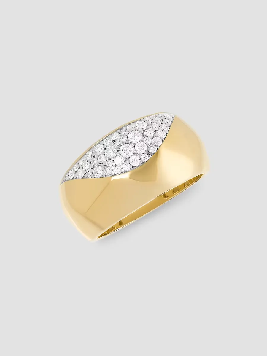 Protofusion 14K Yellow Gold & 0.48 TCW Diamond Ring by Lana