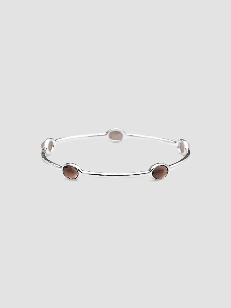 Rock Candy Sterling Silver & Smoky Quartz Bangle by Ippolita