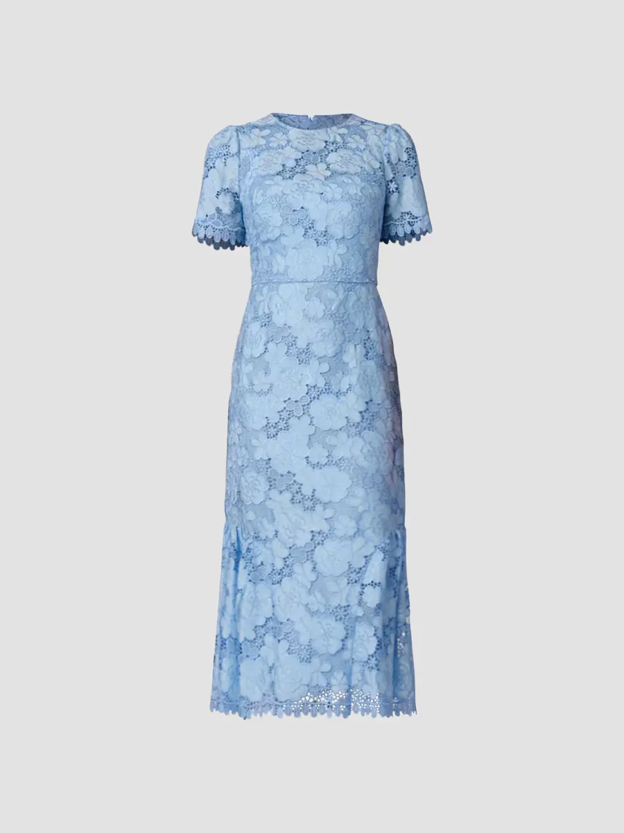 Emmie Lace Midi-Dress