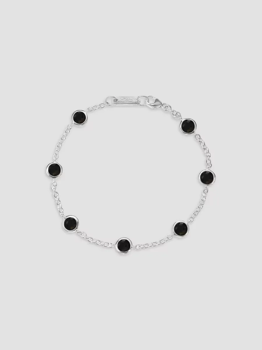 Lollipop Sterling Silver & Mother-Of-Pearl Station Link Bracelet by Ippolita