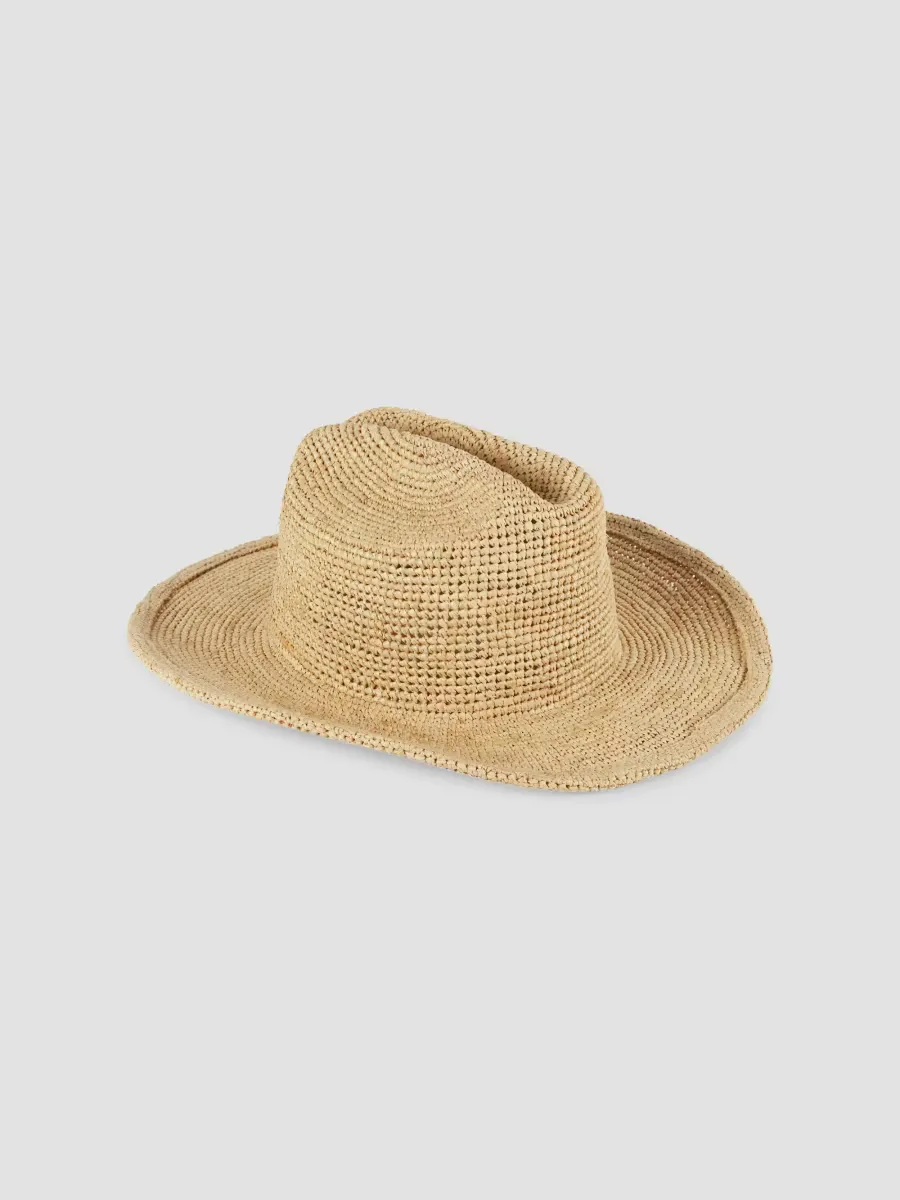 Raffia Cowboy Hat by Lack of Color
