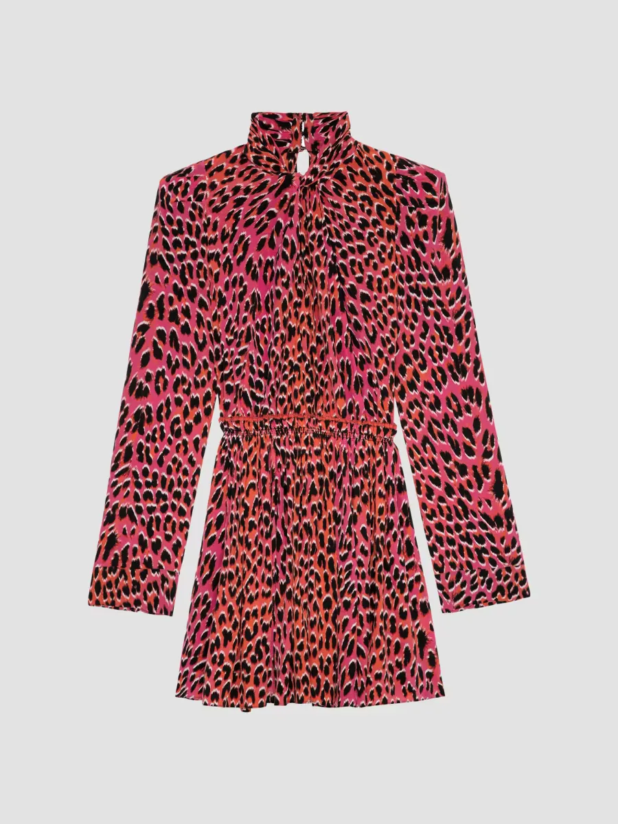Ryde Elasticized Leopard-Print Minidress by Zadig & Voltaire
