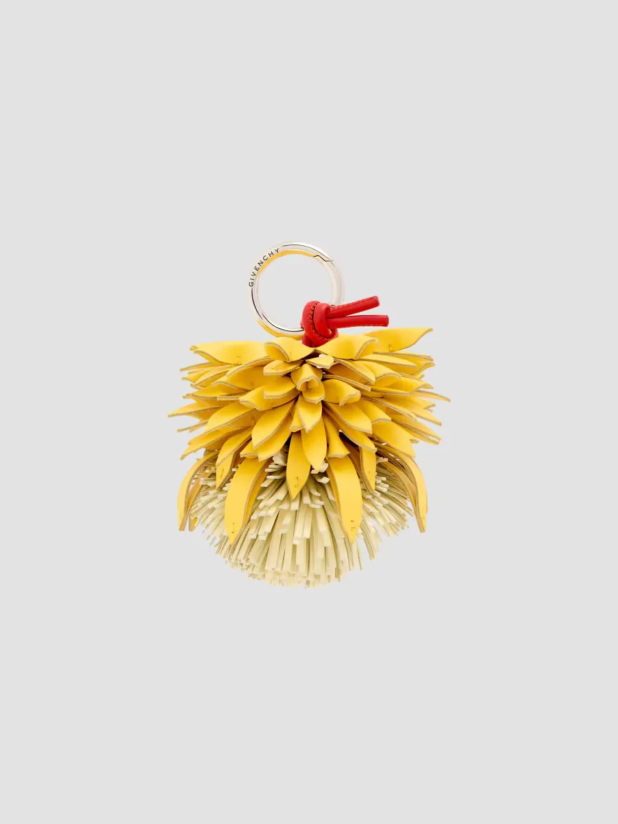 Bicolor Thistle Charm in Nappa Leather by GIVENCHY