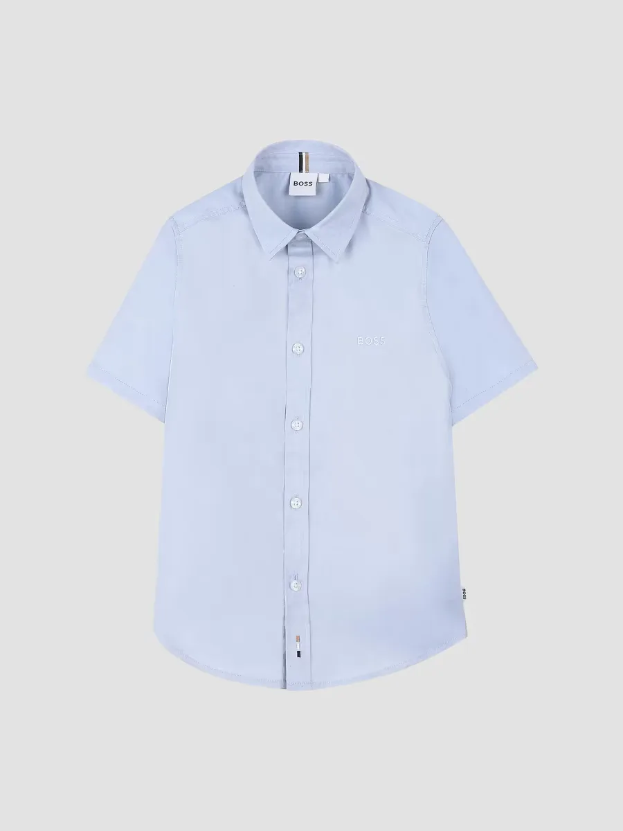 Oxford Short-Sleeve Shirt by BOSS