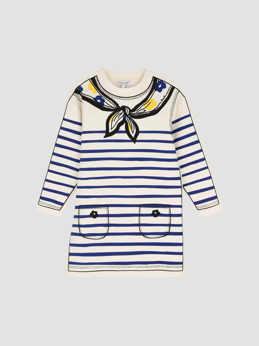 Striped Sweatshirt Dress by Marc Jacobs
