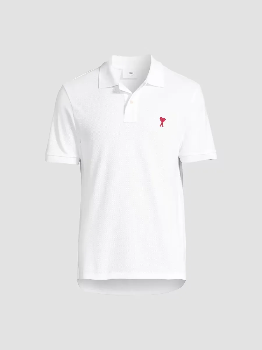 Ami De Coeur Polo Shirt by AMI Paris