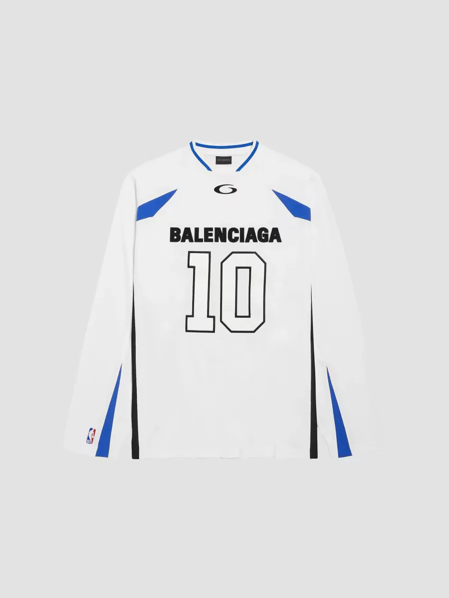 Balenciaga / NBA Collaboration Oversized Long Sleeve T-Shirt by Balenciaga