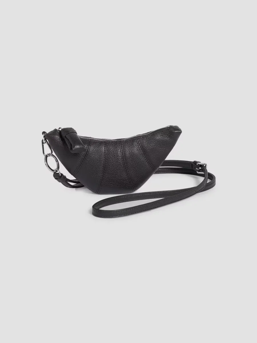 Croissant Leather Crossbody by Lemaire
