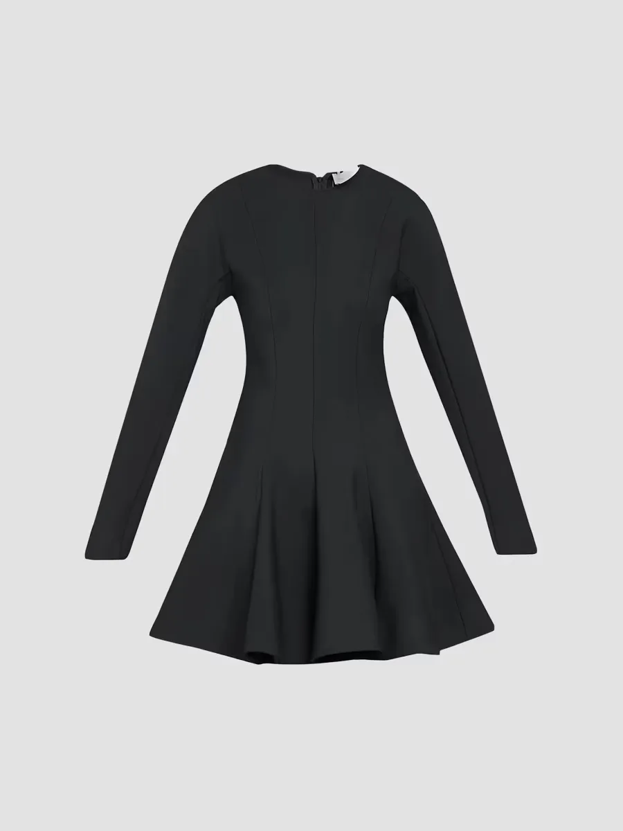 Fit & Flare Wool-Blend Mini Dress by Stella McCartney