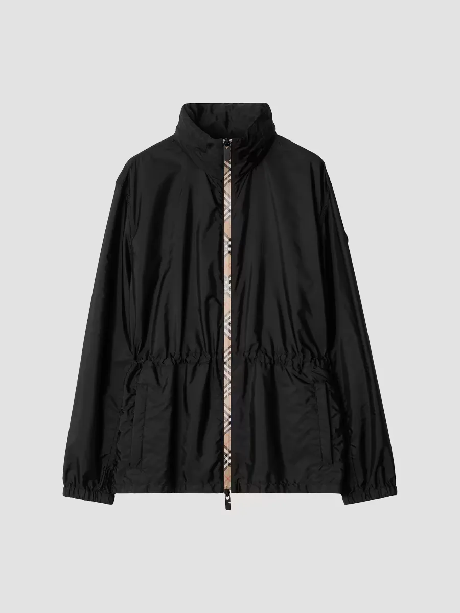 Nylon Short Parka by Burberry