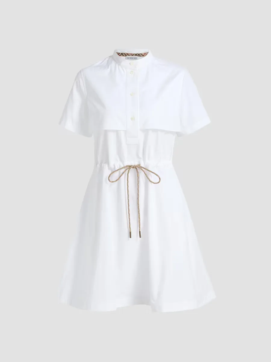 Isotta Cotton Poplin Minidress by Burberry