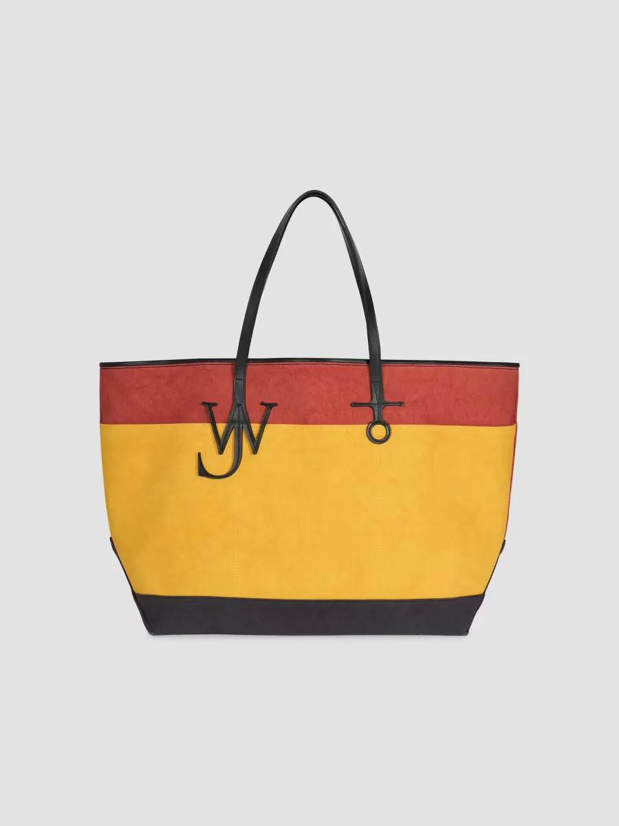 XL Anchor Canvas & Leather Tote Bag by JW Anderson