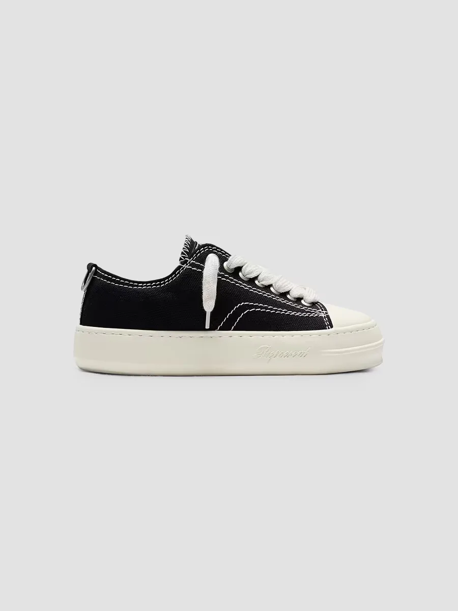 Canvas Platform Low-Top Sneakers by Represent