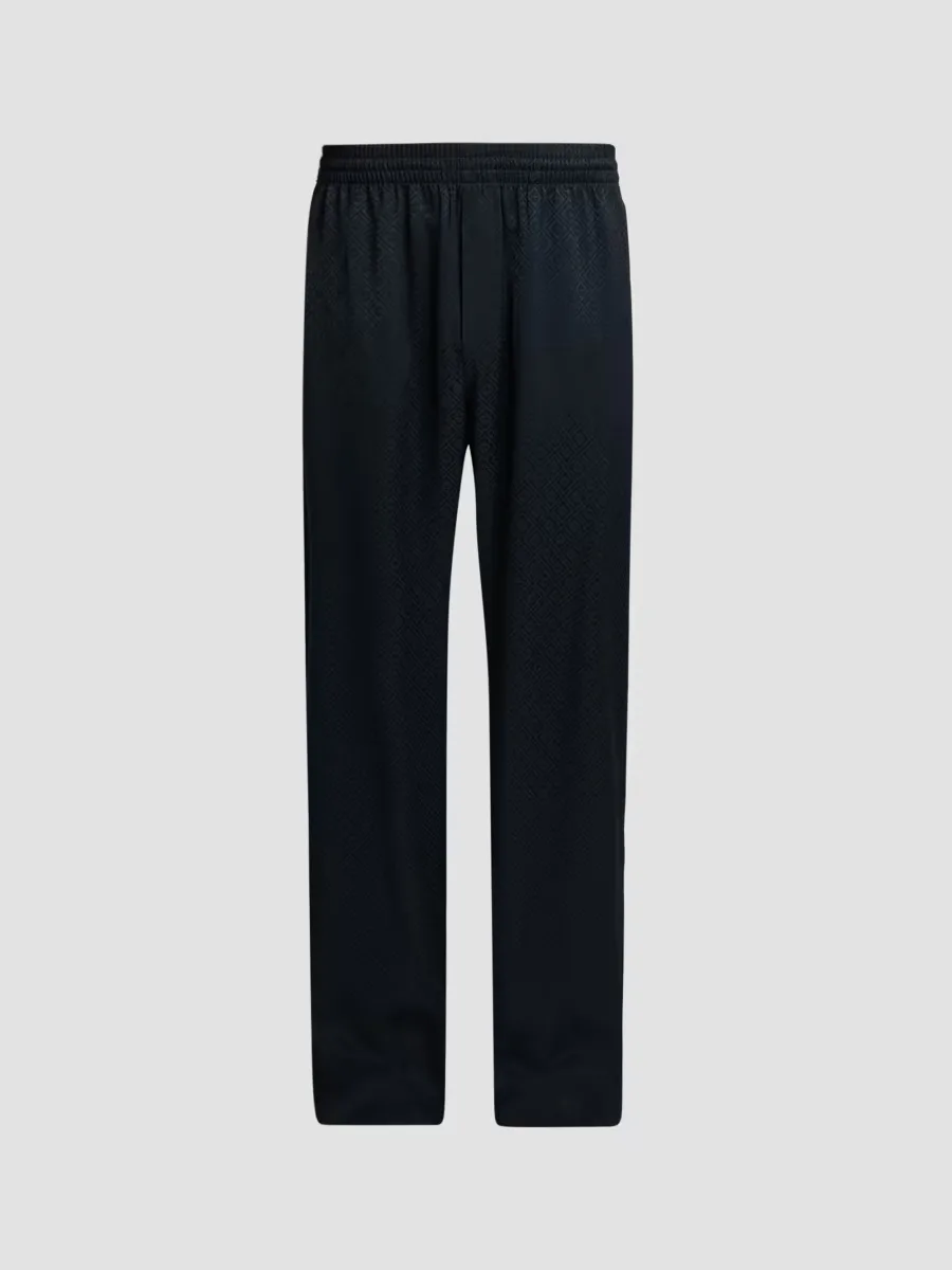 Monogram Satin Trousers by Casablanca