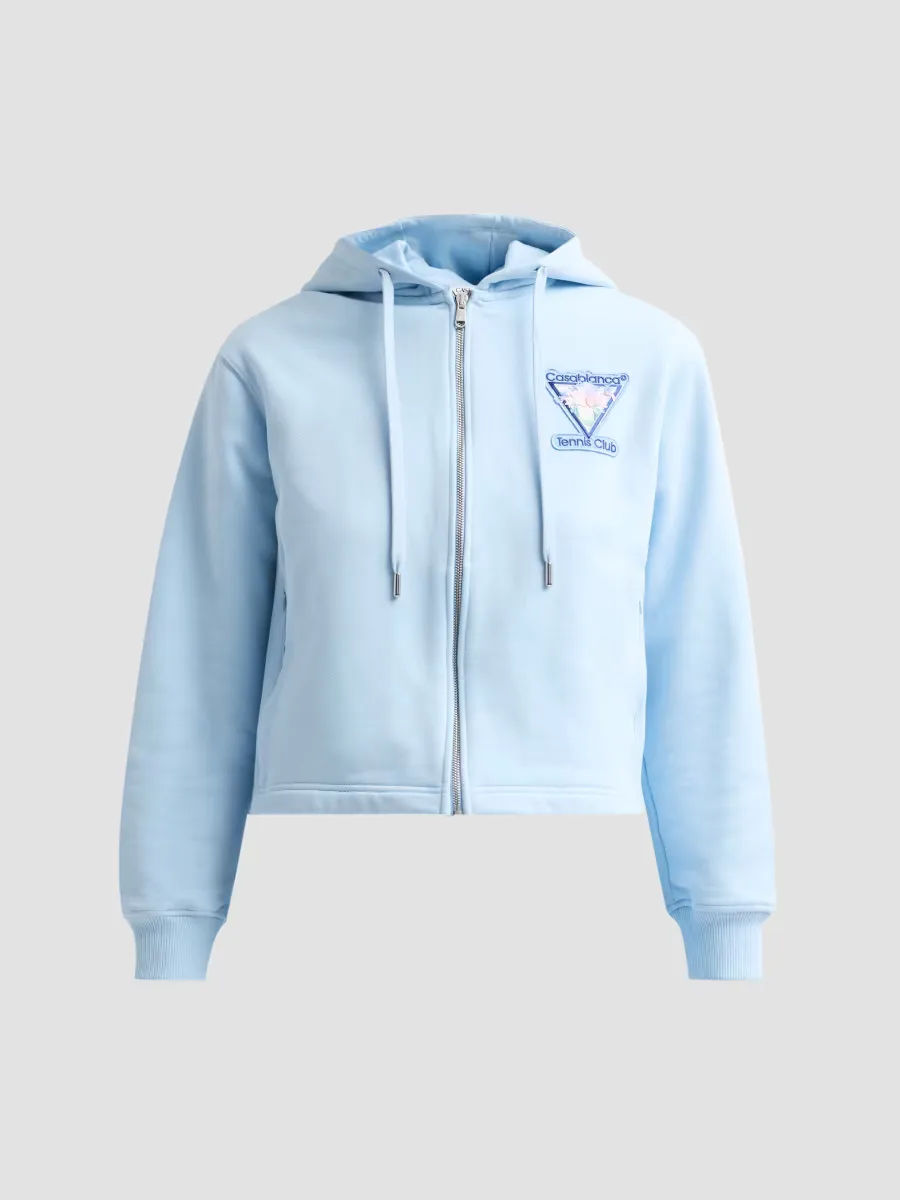 Tennis Club Icon Full-Zip Hoodie by Casablanca