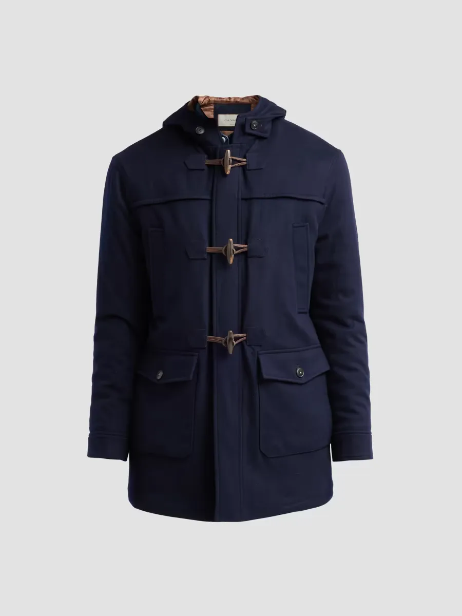 Hooded Wool-Cashmere Duffle Coat