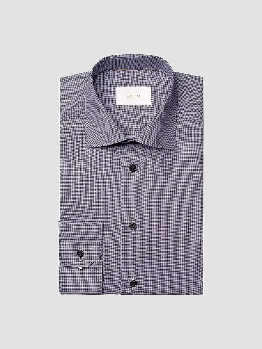 Contemporary-Fit Textured Cotton Piqué Shirt