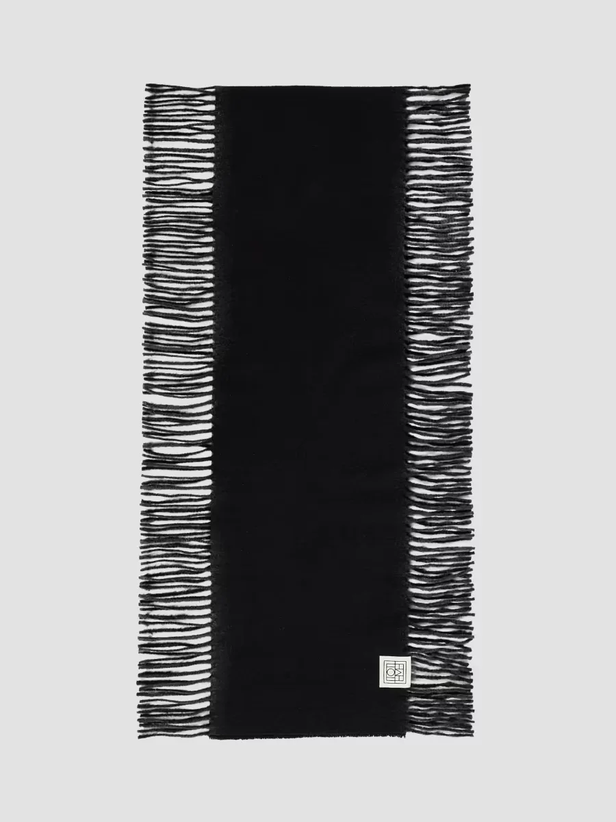 Cashmere Tassel Scarf by Totême