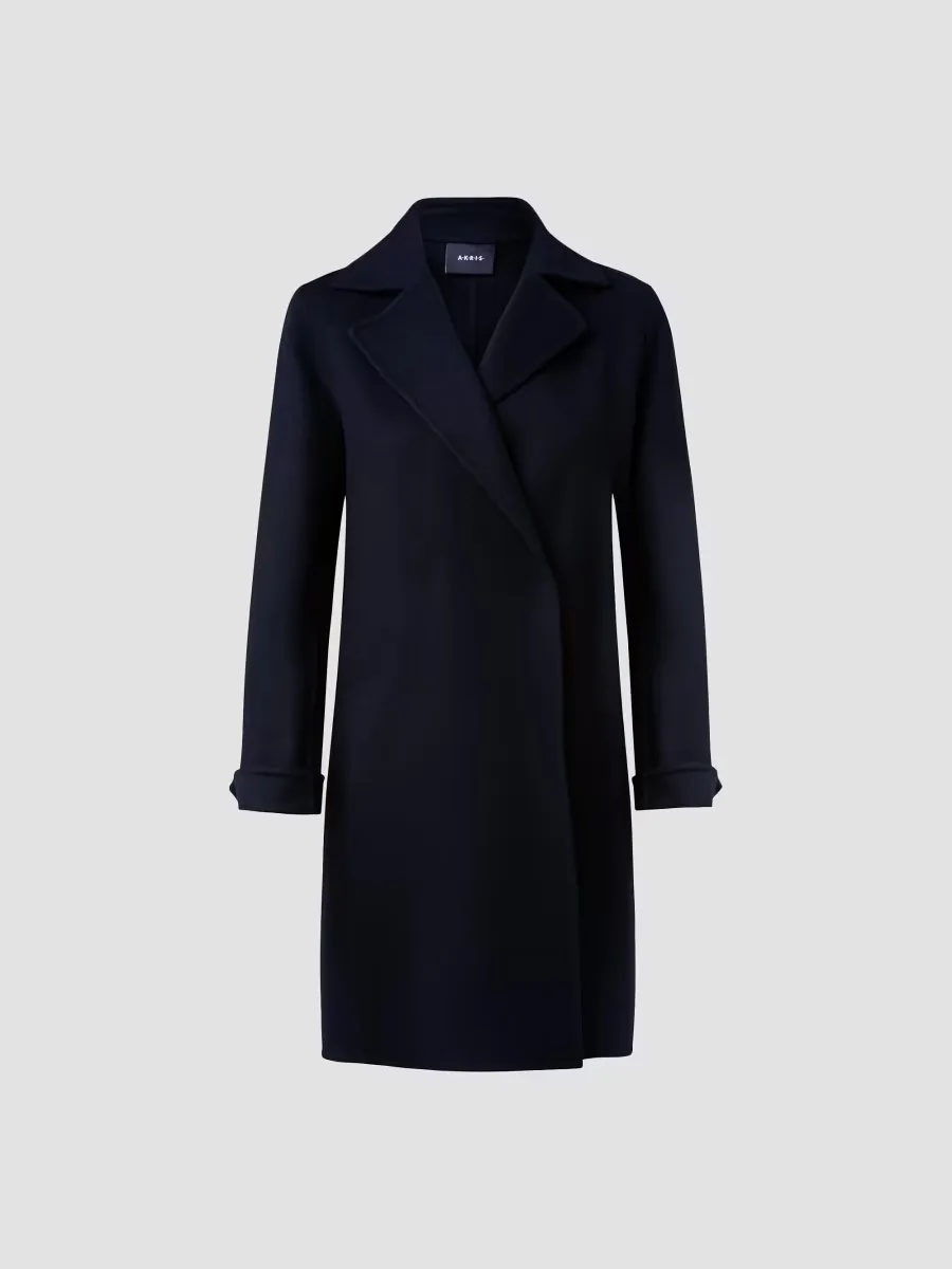 Bera Double-Faced Cashmere Car Coat by Akris