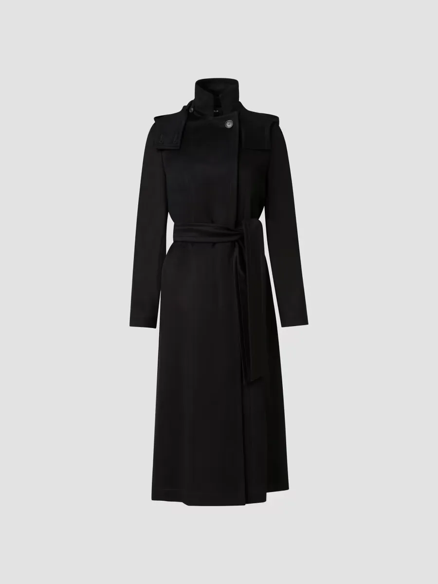 Emotion Storm System Cashmere Coat by Akris