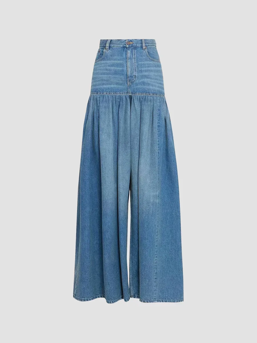 High-Rise Palazzo Jeans by Chloé