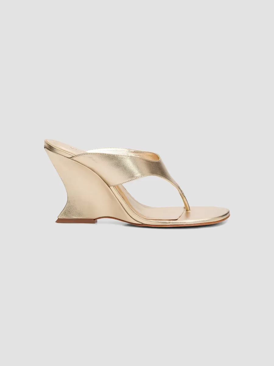 Maya 90MM Leather Sandals by SCHUTZ