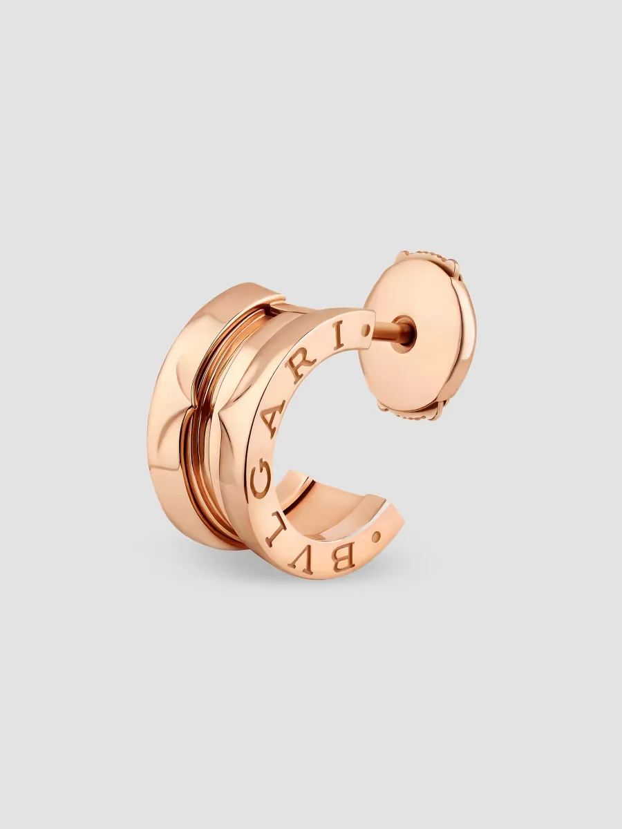 B. zero1 18K Rose Gold Single Earring by BVLGARI